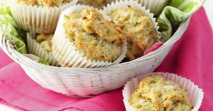Мафіни з пореєм і сиром Карли