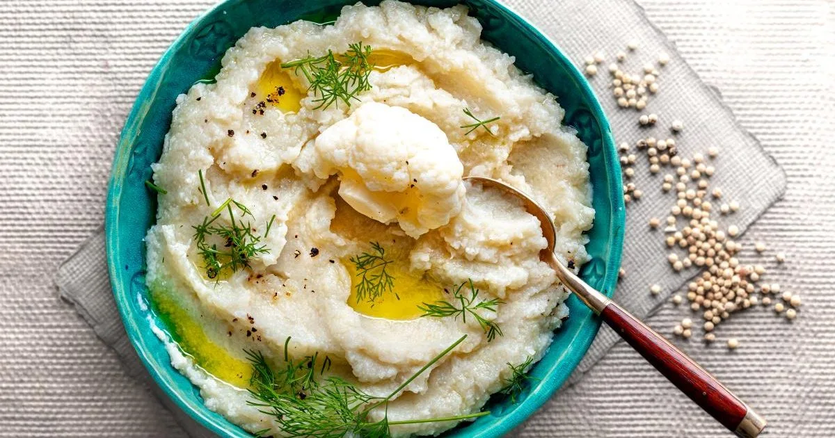 Cauliflower puree