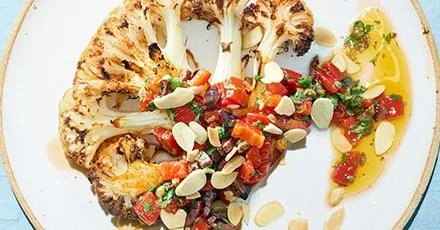 Roasted Cauliflower Steaks