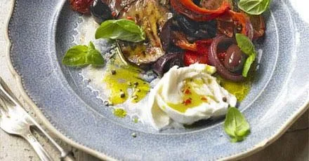 Chargrilled vegetable salad