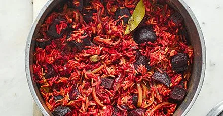 Cheat's Beetroot Biryani