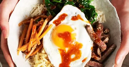 Easy bibimbap