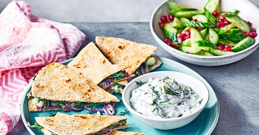 Quick Spinach Gözleme
