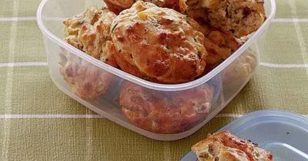 Cheesy corn muffalettas