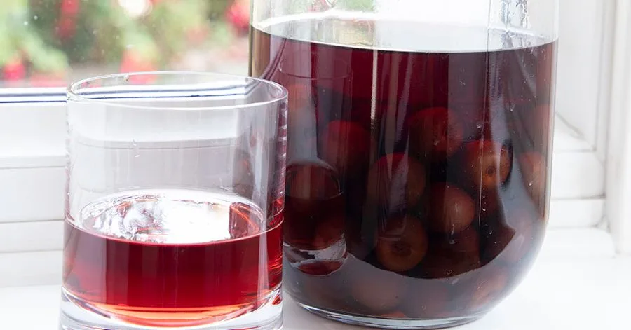 Cherry gin