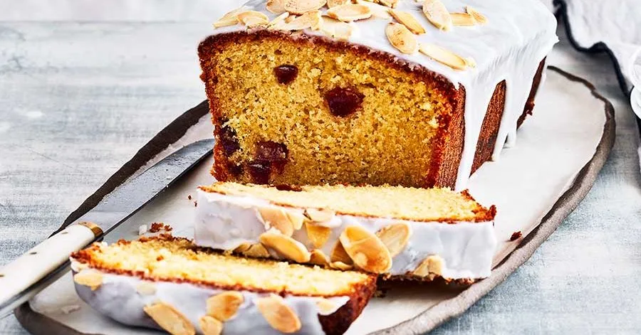 Cherry loaf cake