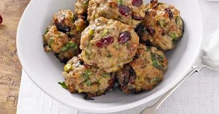 Cherry & pistachio stuffing