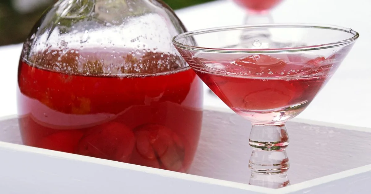 Cherry vodka