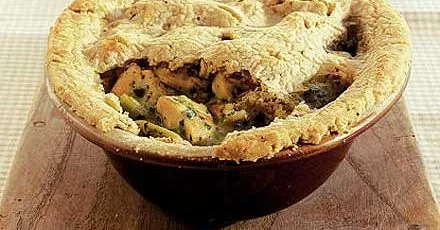 Gluten-free chicken pie