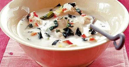 Chicken with lemongrass & coconut