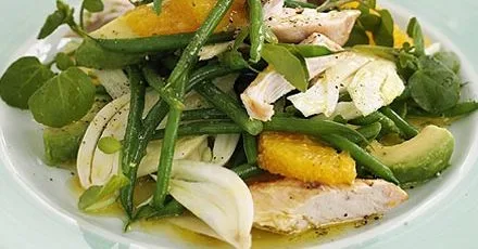Chicken & orange salad