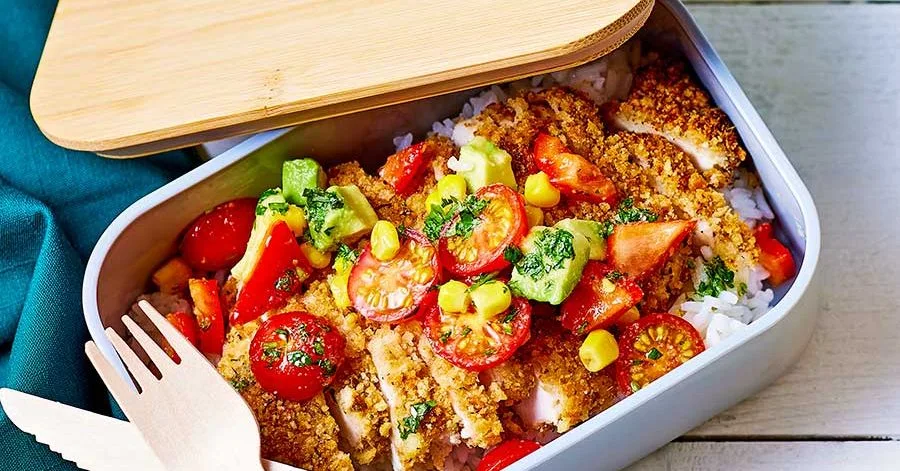 Курячий рисовий боул