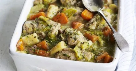 Курячий рагу з овочами
