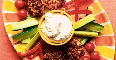 Chicken & sweetcorn rissoles