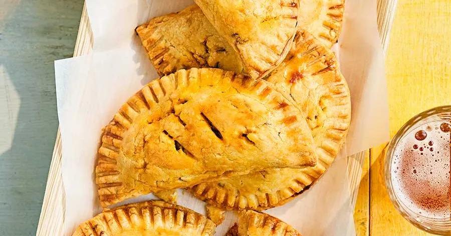 Chicken tikka pasties