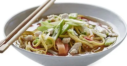Chicken, vegetable & noodle soup