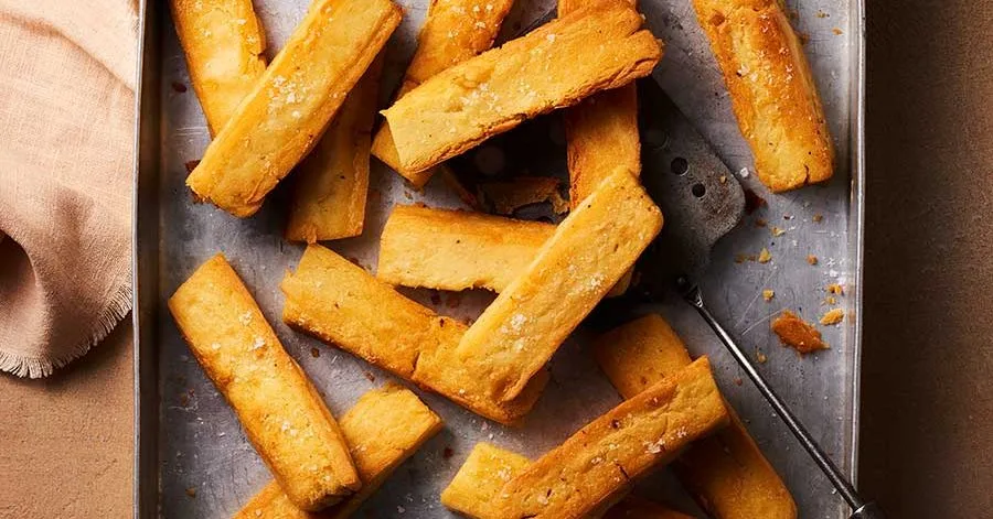 Chickpea panisse