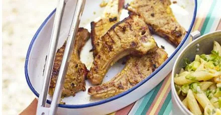 Chilli ginger lamb chops