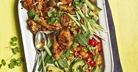 Chilli-lime chicken salad