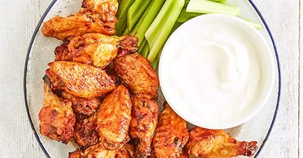 Chicken Wings with Chili and Maple Syrup
