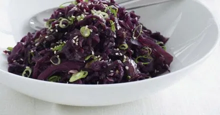 Chinese braised red cabbage