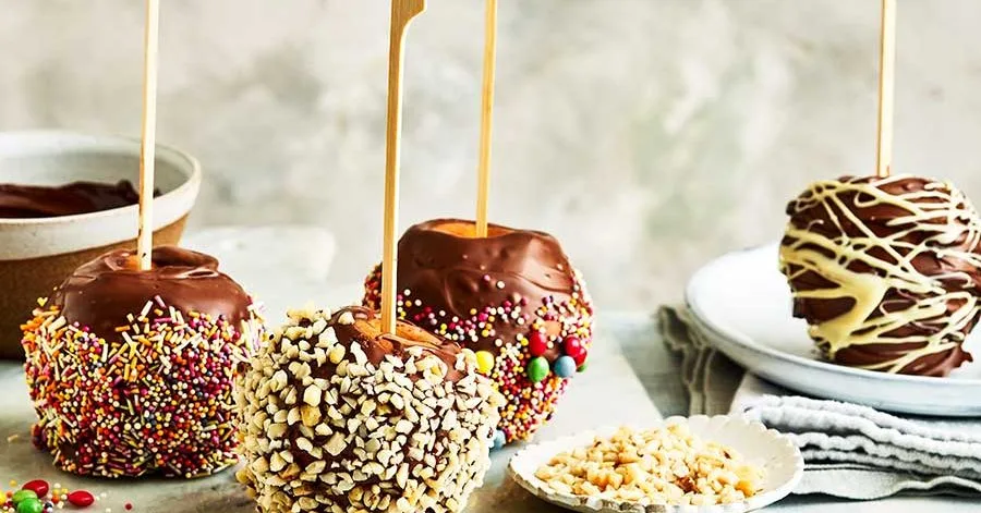 Chocolate apples