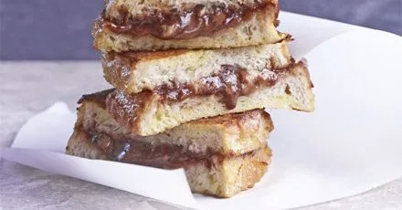 Chocolate & banana French toast