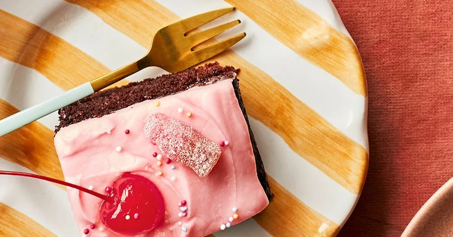 Chocolate Cherry Cola Cake