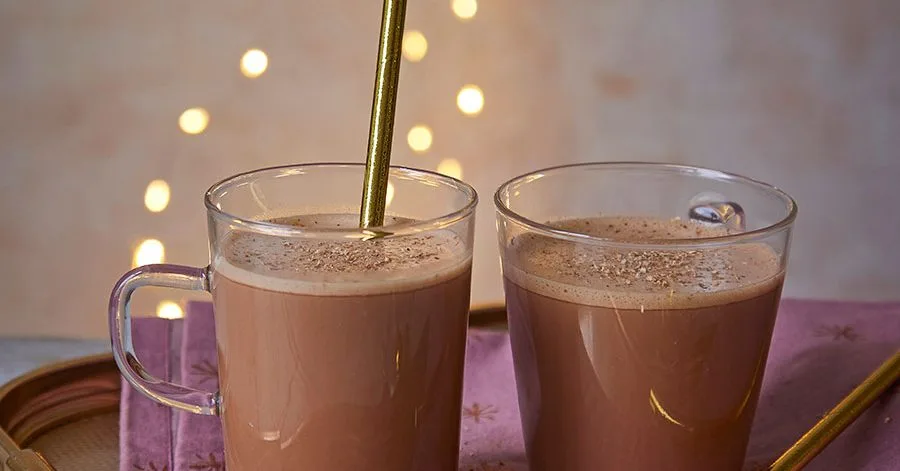 Chocolate eggnog