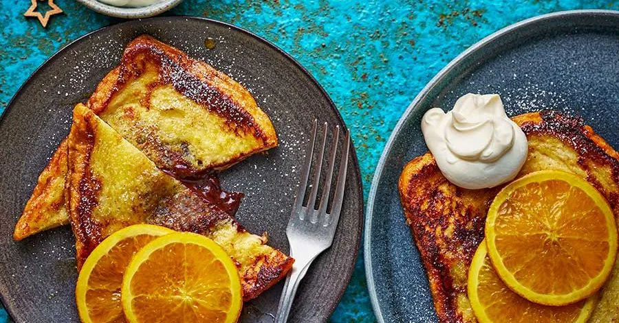 Chocolate orange French toast