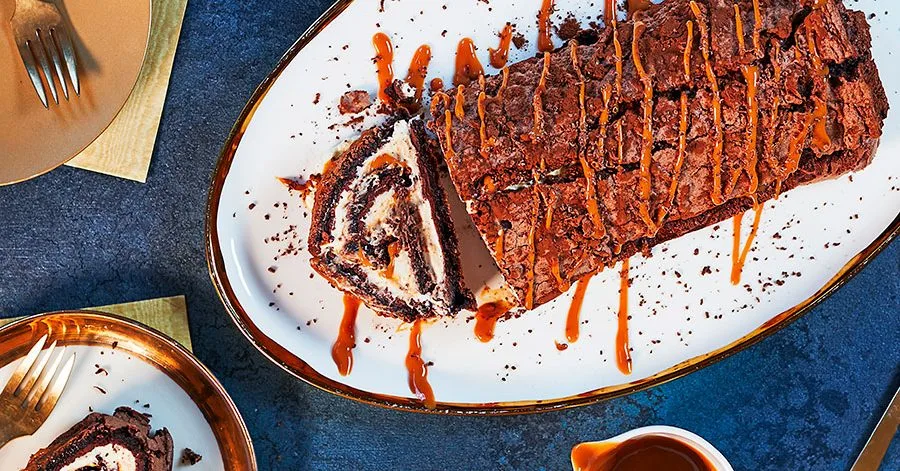 Chocolate roulade