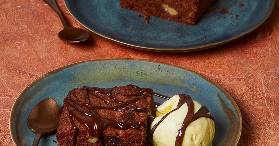 Chocolate Tahini Traybake