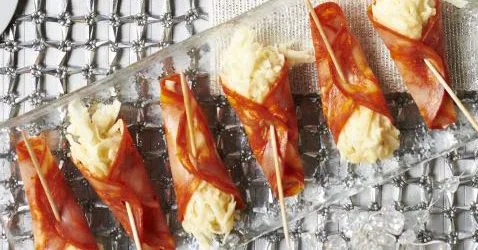 Chorizo with celeriac remoulade
