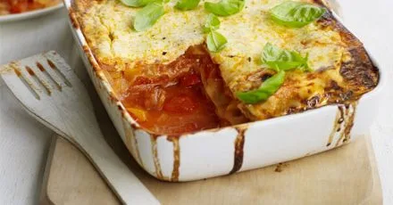 Chorizo & pepper lasagne