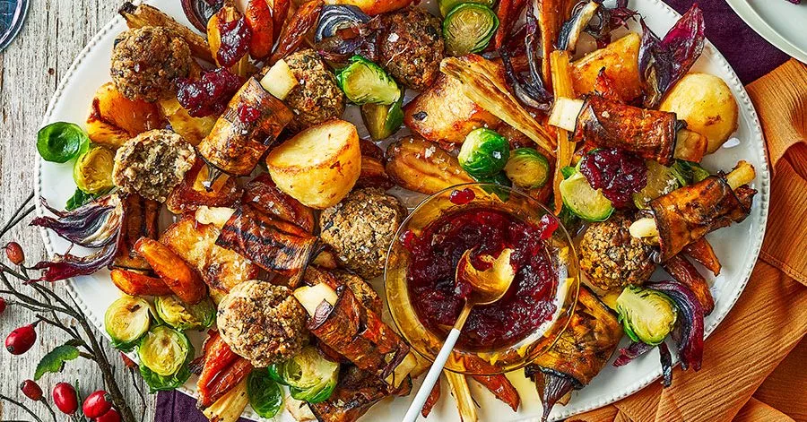 Christmas traybake