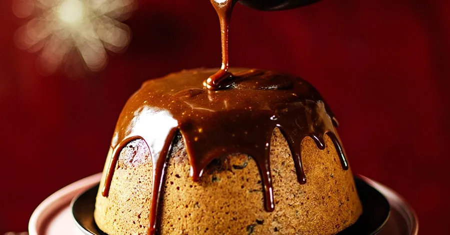 Christmas sticky toffee pudding