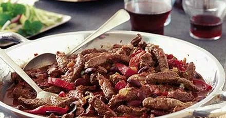 Chunky chilli wraps