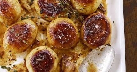 Картопля у сидрі (фондан)