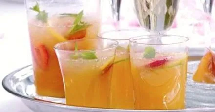Citrus peach cooler