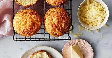 Classic cheese scones