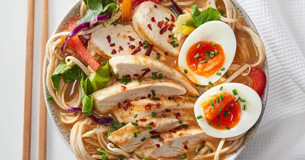 Classic chicken ramen