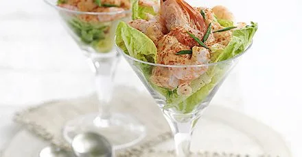 Classic prawn cocktail