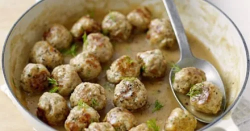 Classic Swedish meatballs