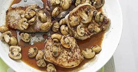 Clementine pork steaks