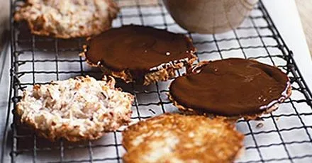 Шоколадні кокосові макаруни