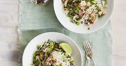 Crab noodle salad