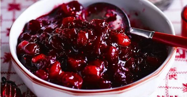 Cranberry & marmalade sauce