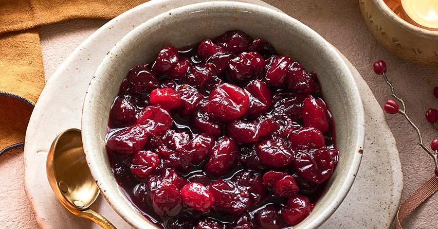 Cranberry, orange and rosemary sauce