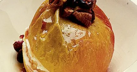 Cranberry pecan baked apples