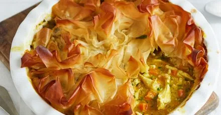 Creamy Chicken Curry Pie